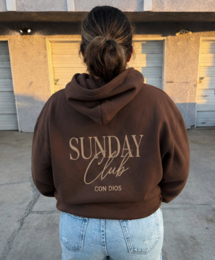 Sunday Church Club Oversized Hoodie