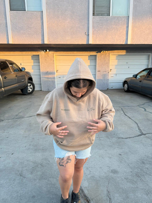 Con Dios Oversized Hoodie